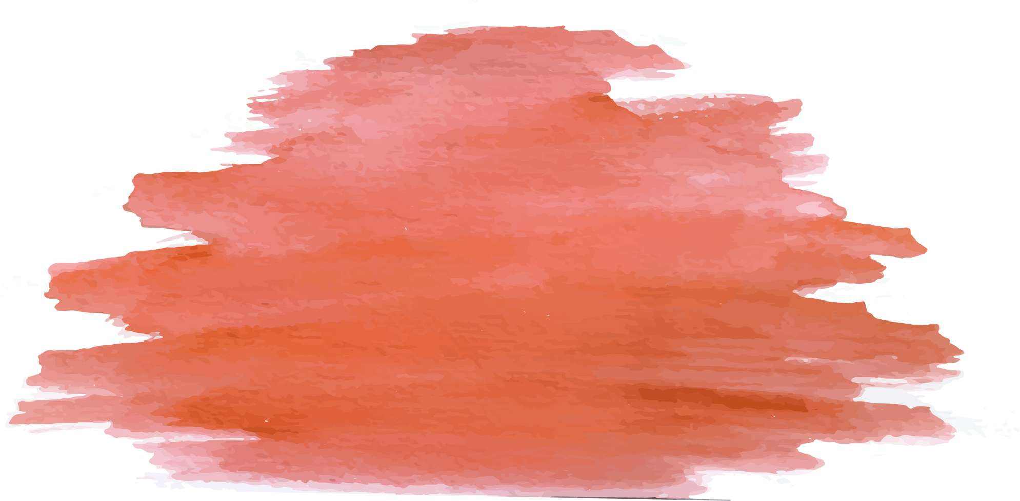Red Shape Paint Strokes